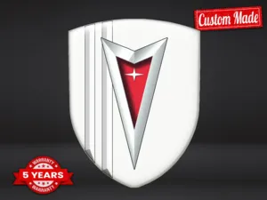 Pontiac Logos Silicone Automobile Style Étoile Personnalisable